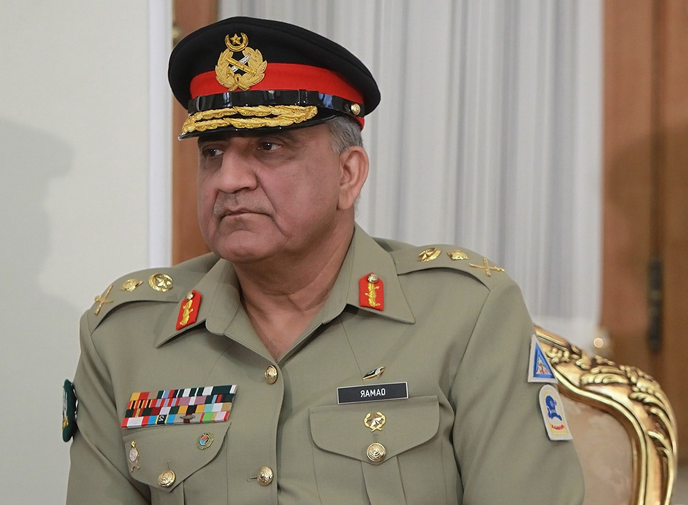 آرمي چيف قمر جاويد باجوھ